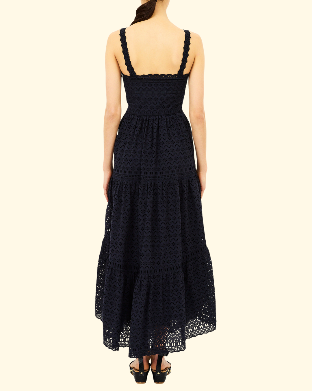 Constance Cami Cotton Dress | Midnight