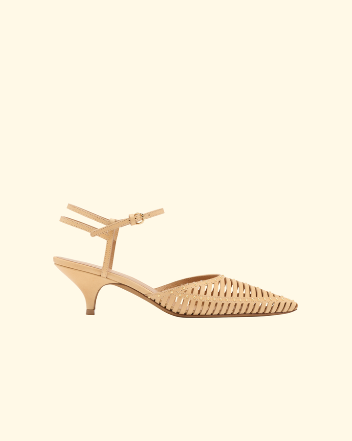 Francine Cage Kitten Heel | Miele