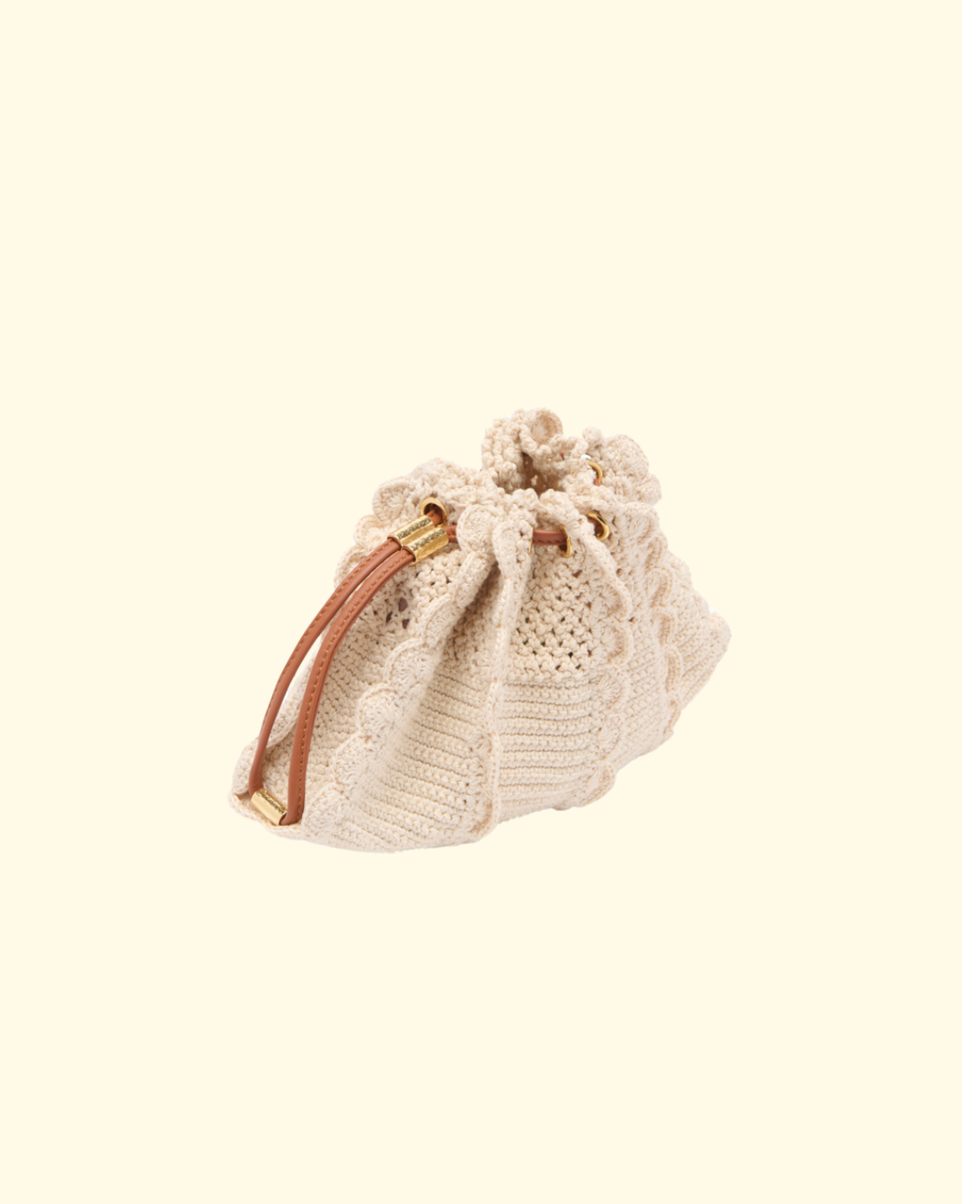 Adria Small Crochet Crossbody | Cowrie