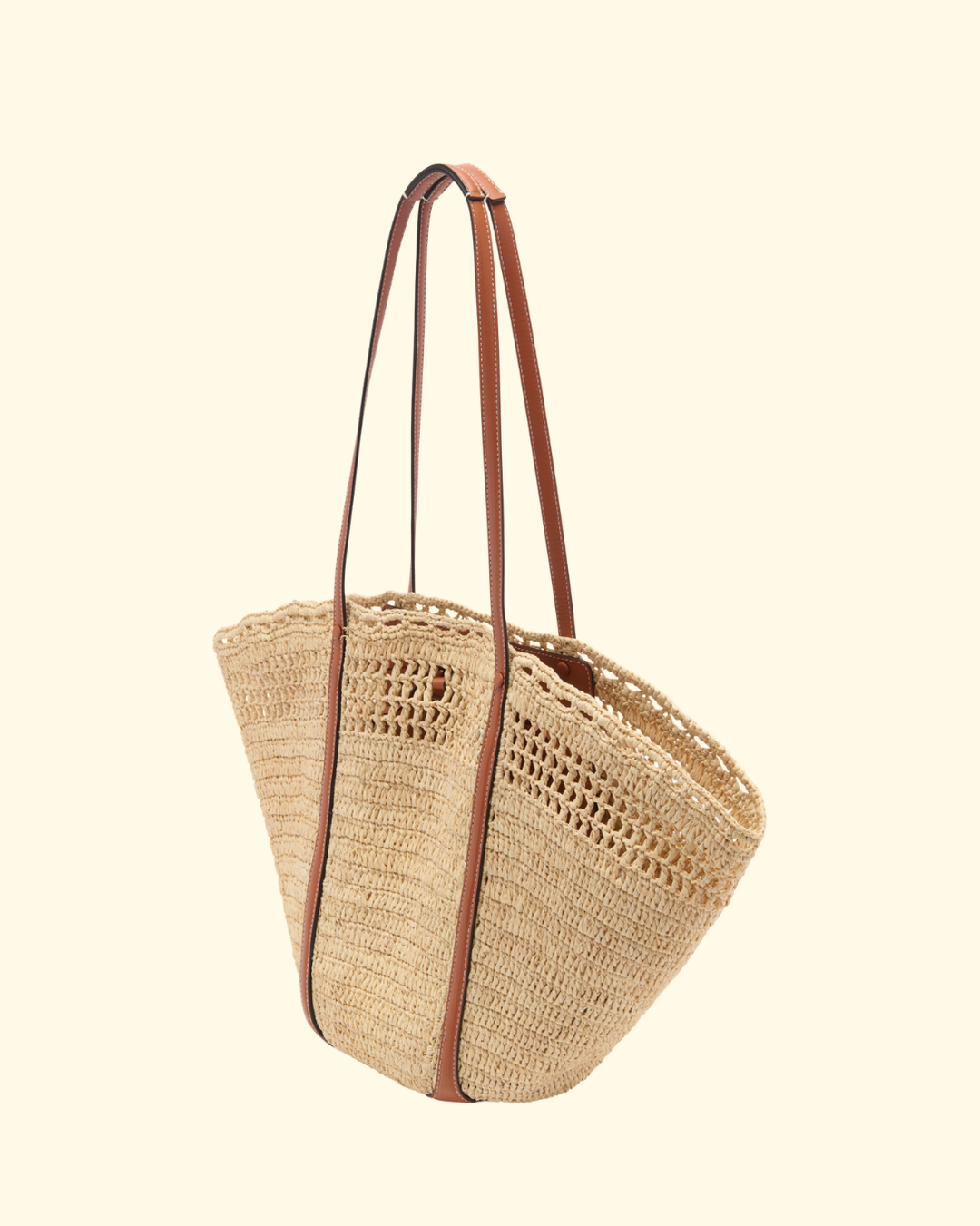 Marina Raffia Tote | Natural
