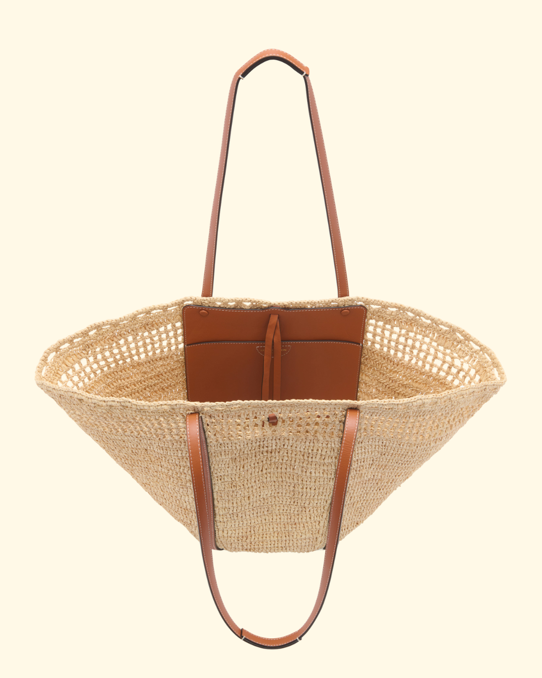 Marina Raffia Tote | Natural