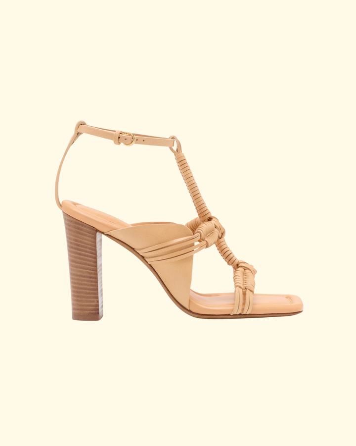 Aiko Macrame High Heel | Miele