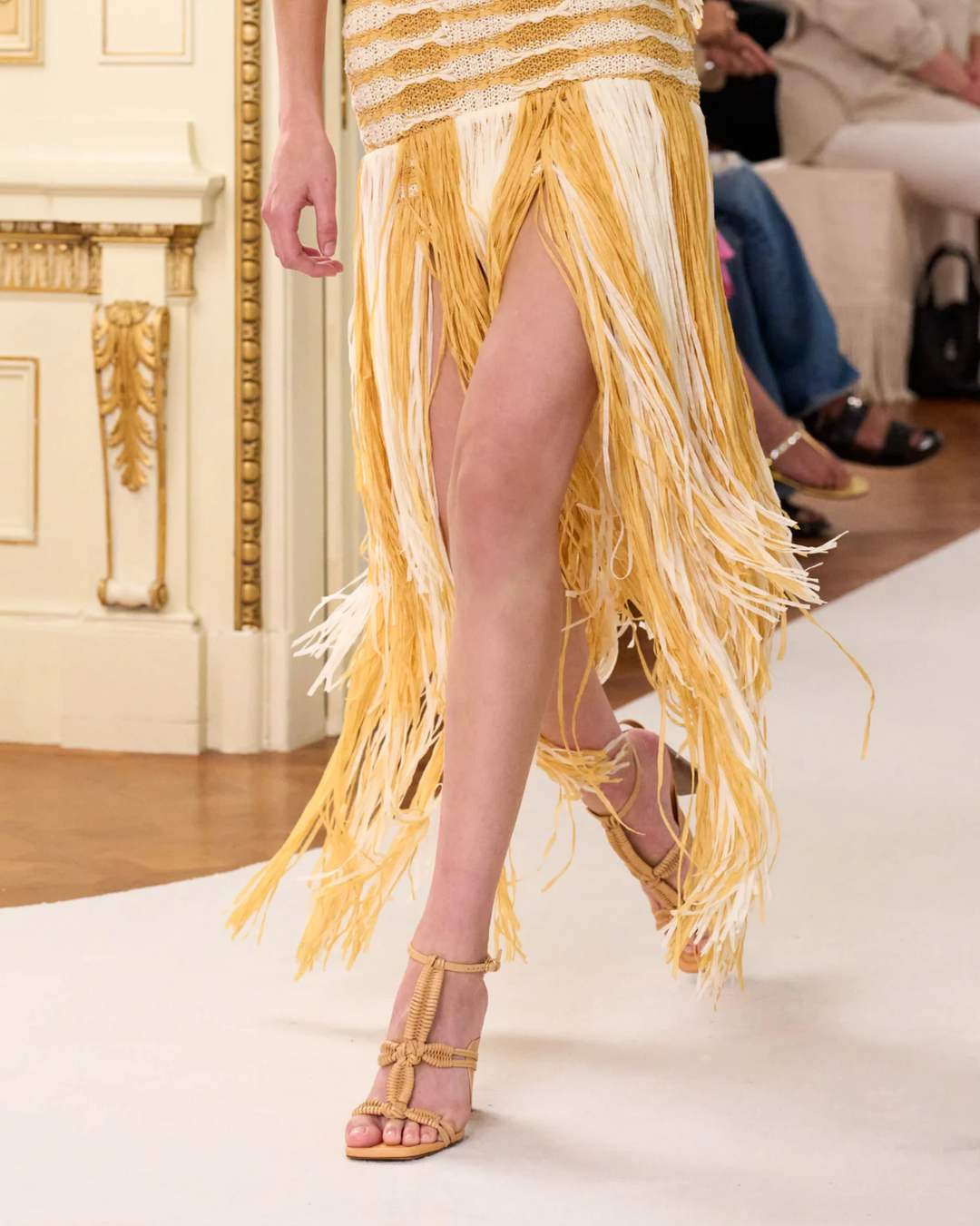 Aiko Macrame High Heel | Miele