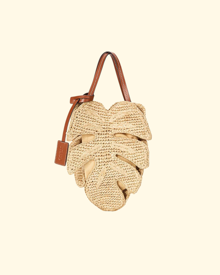 Palm Raffia Bag | Natural/ Tan