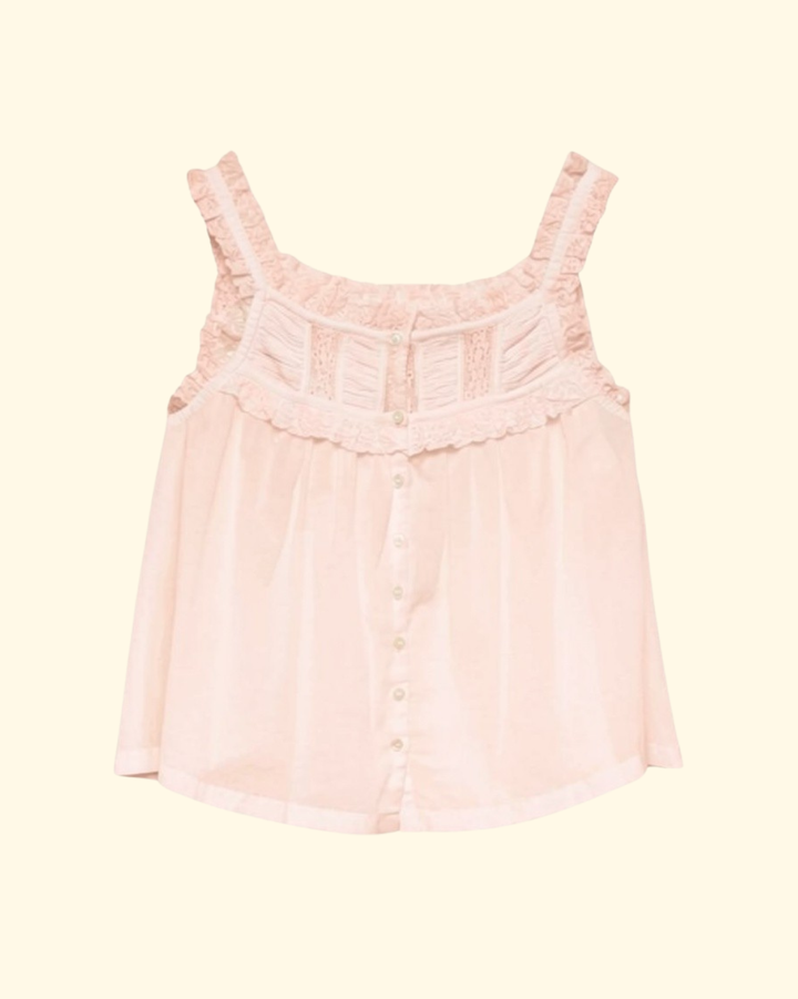 Fidella Top | Blush