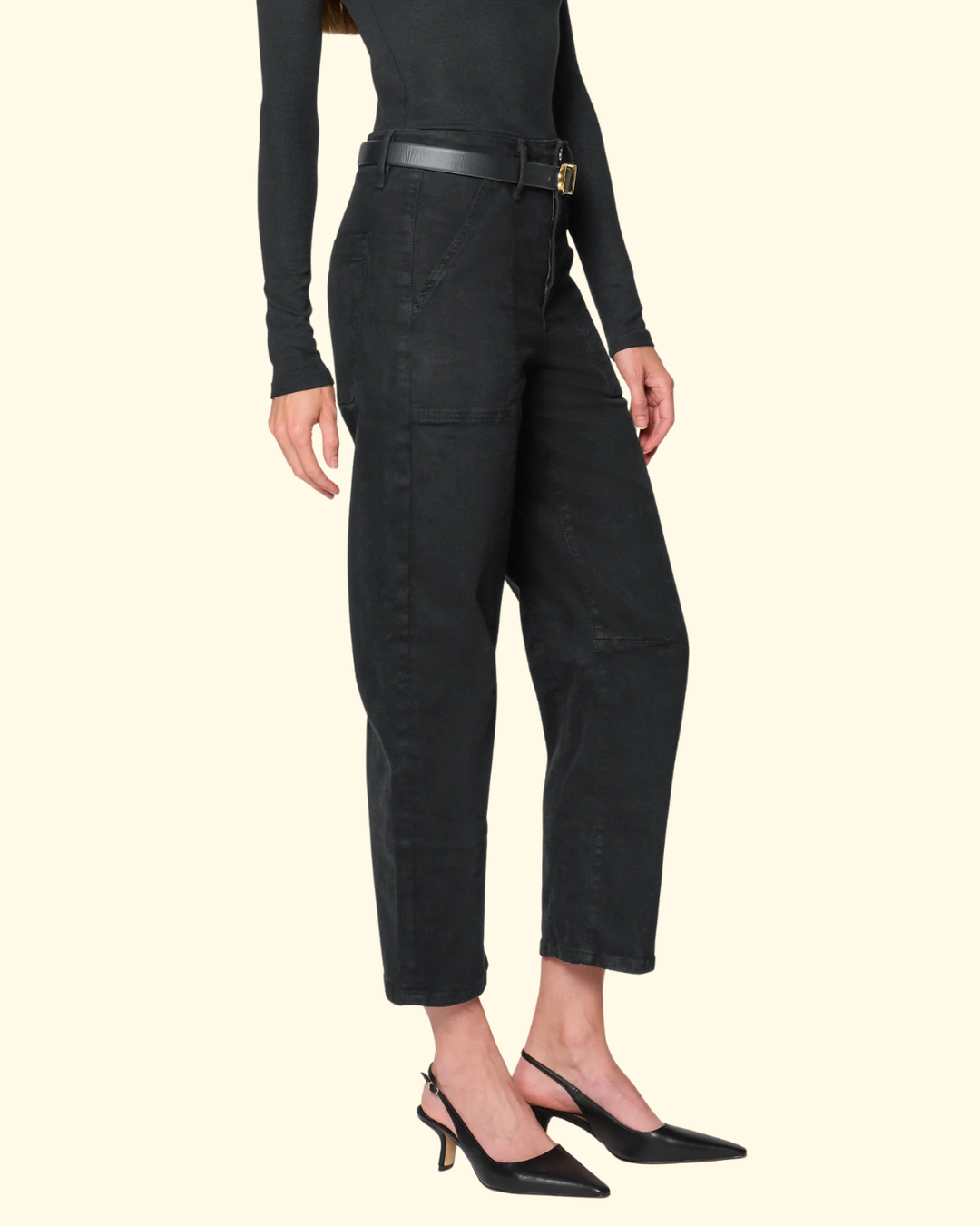 Anouk Utility Pant | Black
