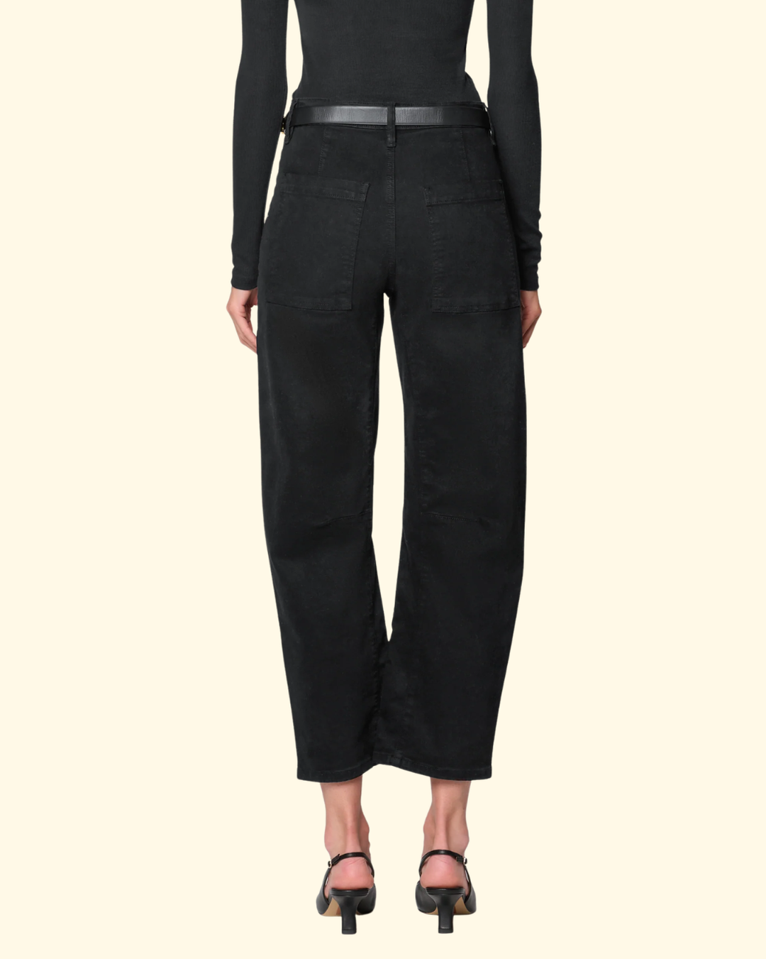 Anouk Utility Pant | Black
