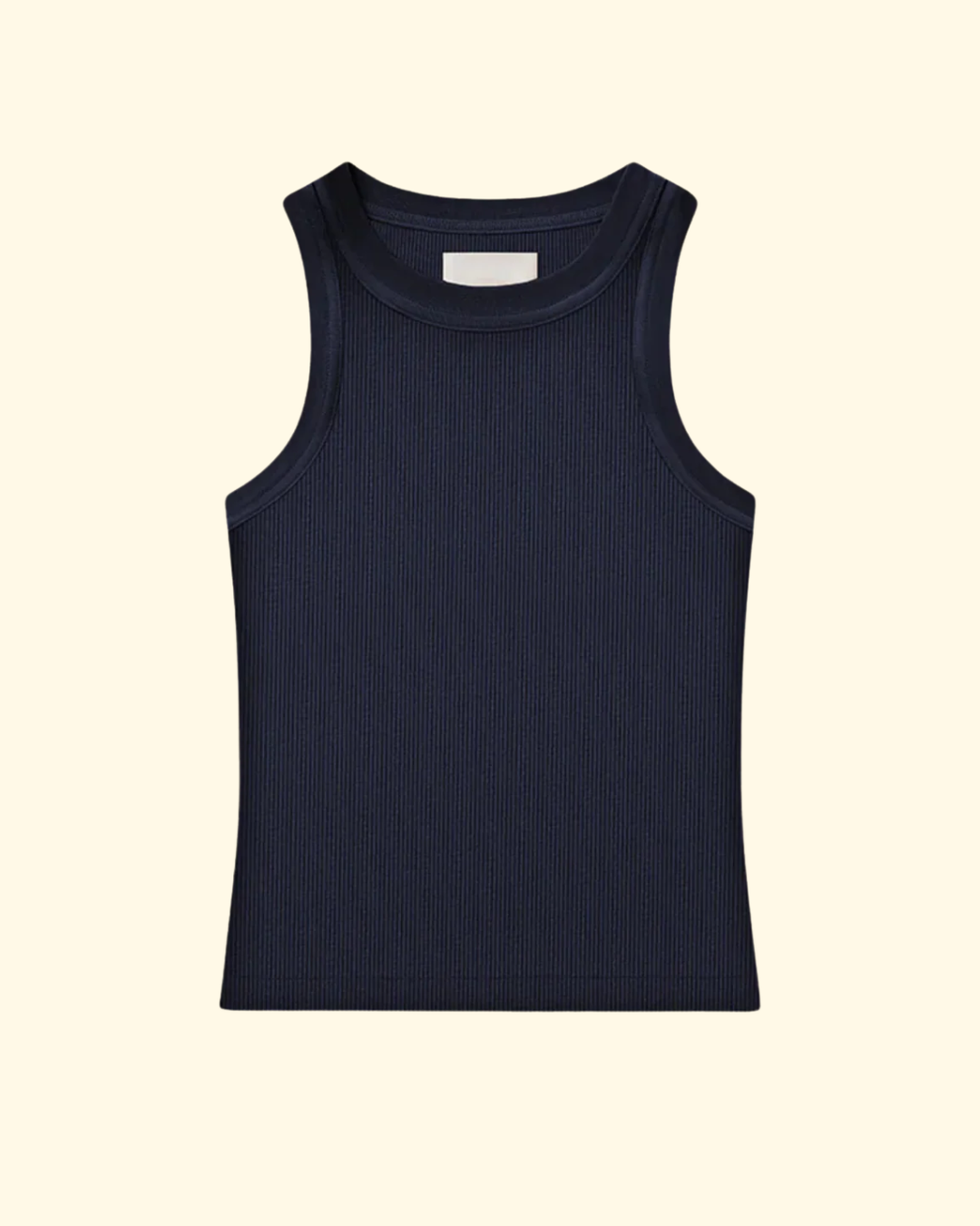 Isabel Rib Tank | Navy