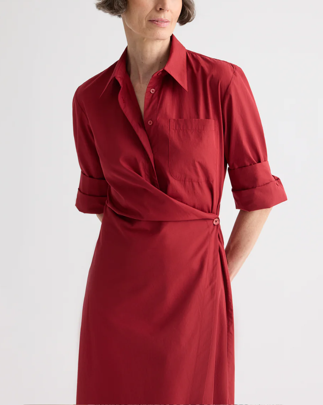 New Earl Dress | Karanda Red