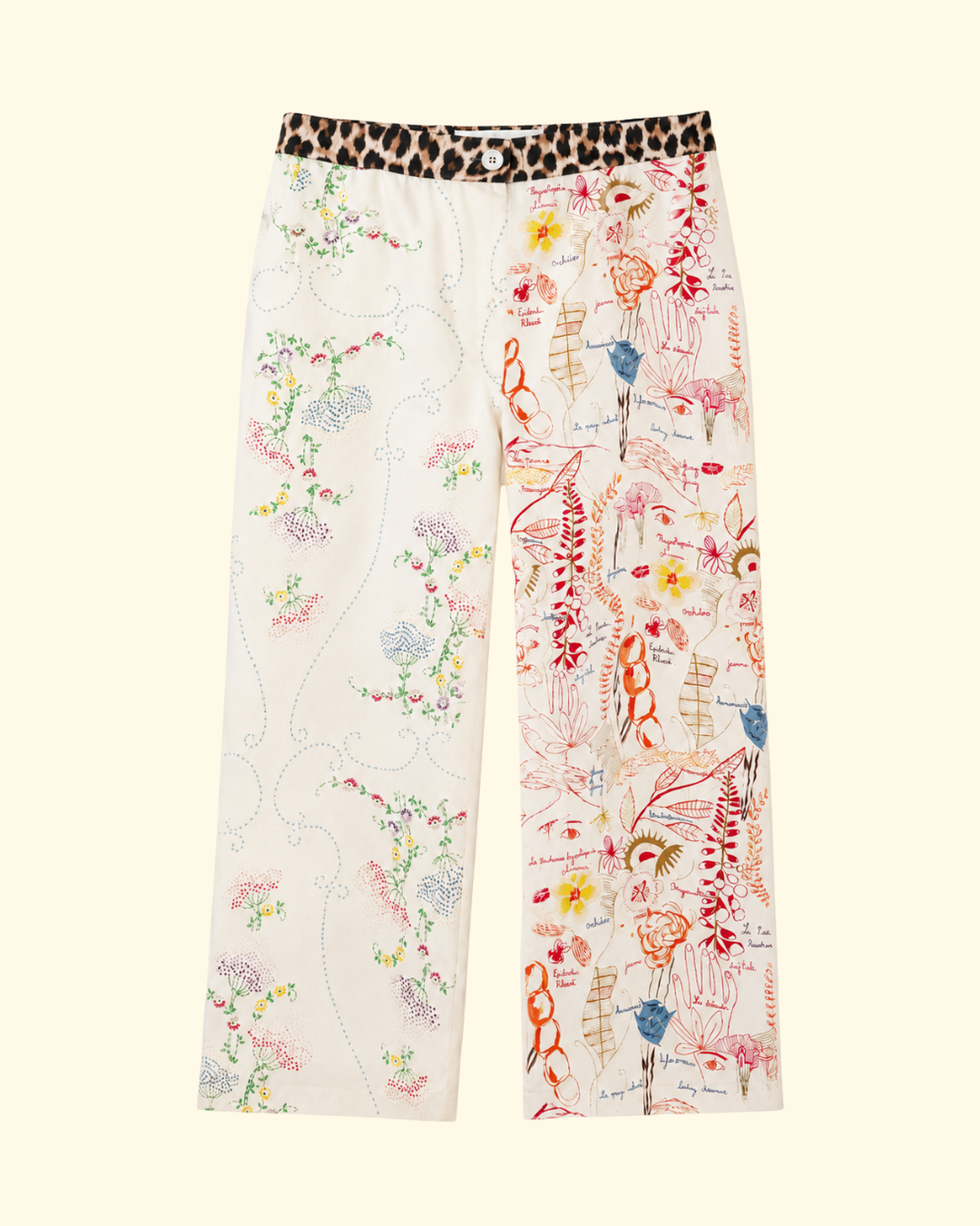 Lucky Pant | Broderie Ecru