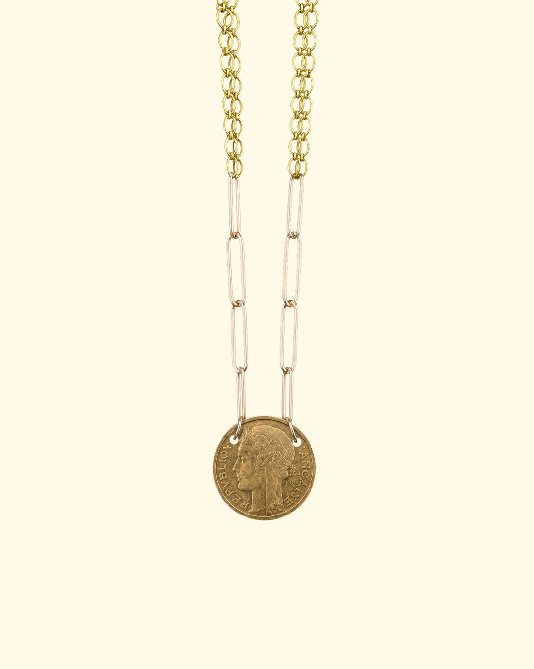 France 1938 | 19" Gold Filled