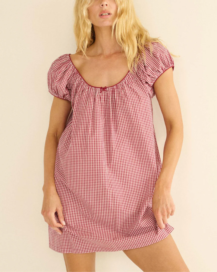 Julia Dress | Mulberry La Maddalena Gingham