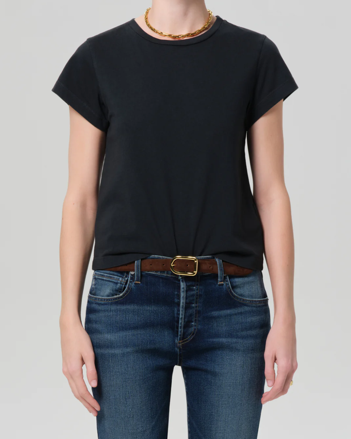 Kai Baby Tee | Washed Black