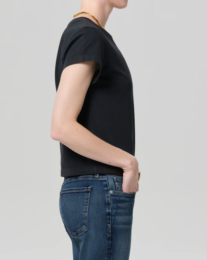 Kai Baby Tee | Washed Black