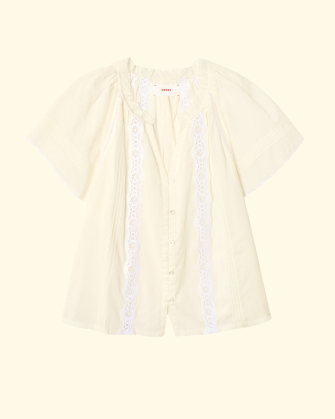 Bianca Shirt | Beige Cream