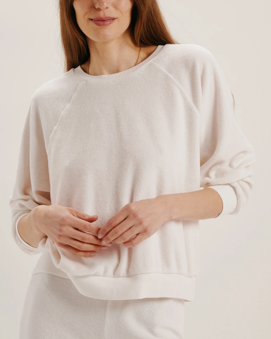 Samos Sweatshirt | Ivory Terry