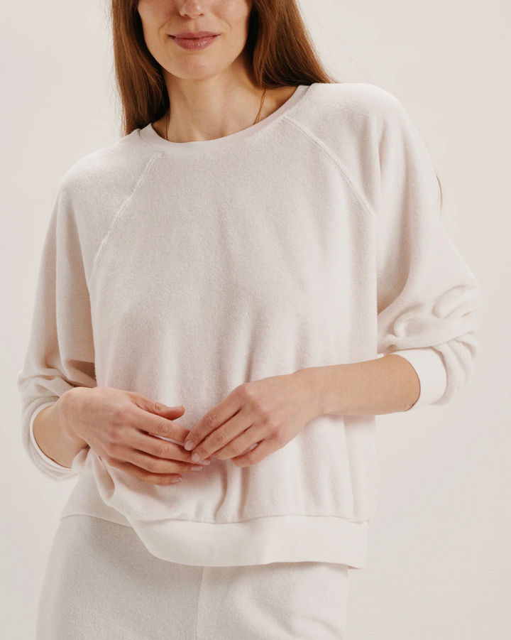 Samos Sweatshirt | Ivory Terry