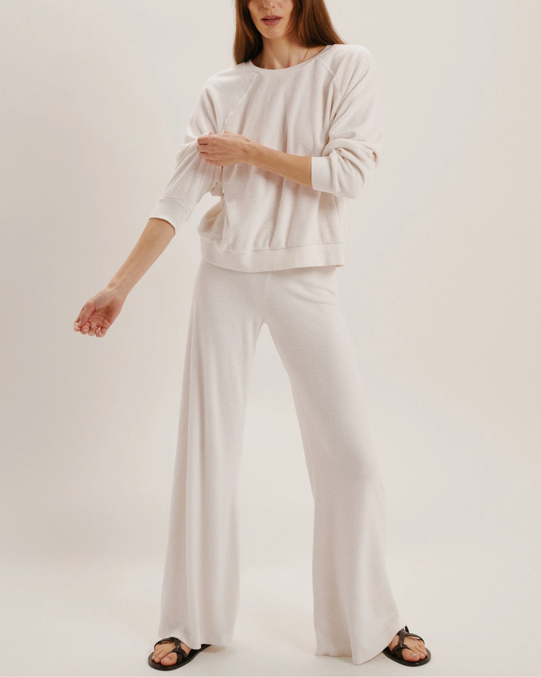 Samos Sweatshirt | Ivory Terry