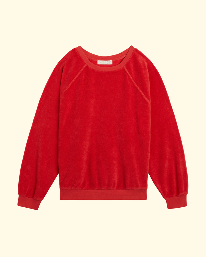 Samos Sweatshirt | Cherry Terry
