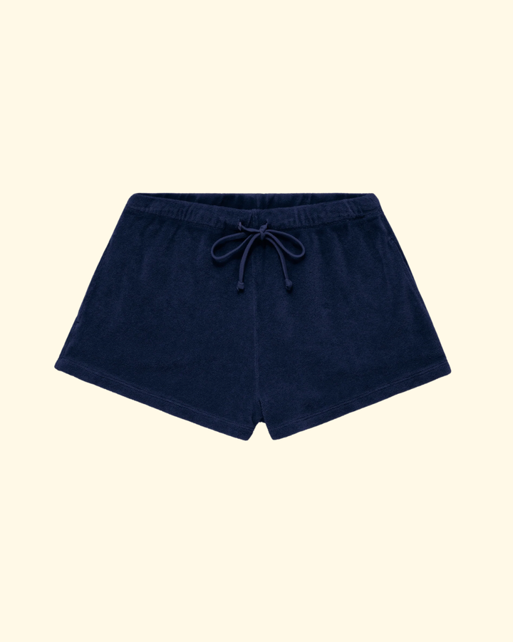 Shallis Shorts | Navy Terry