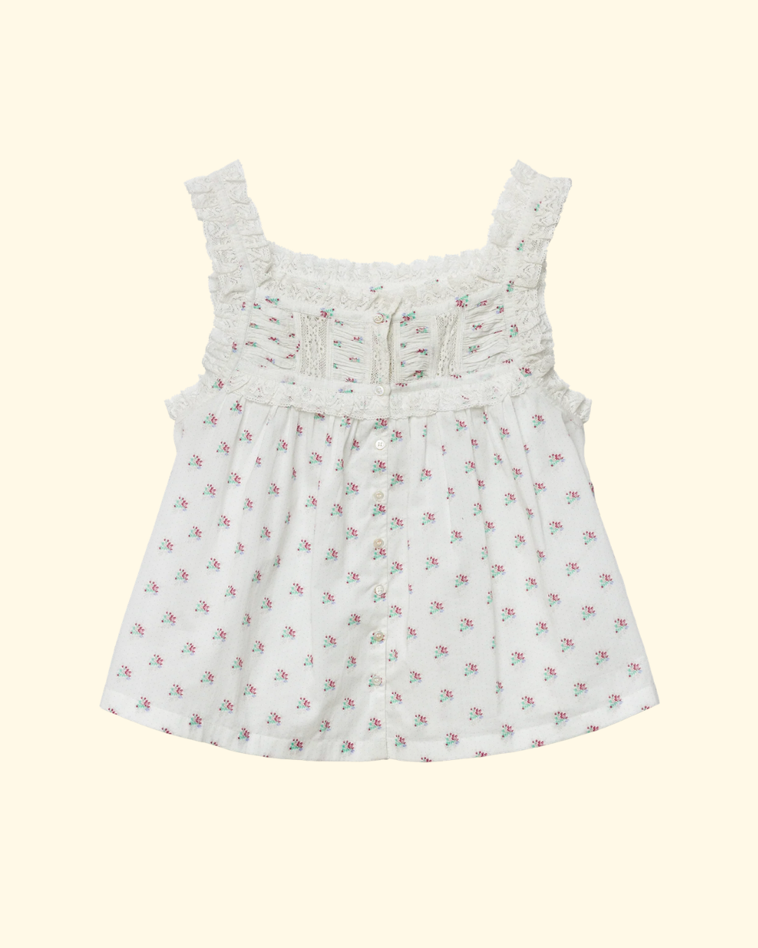 Fidella Top | Petit Posy Calico