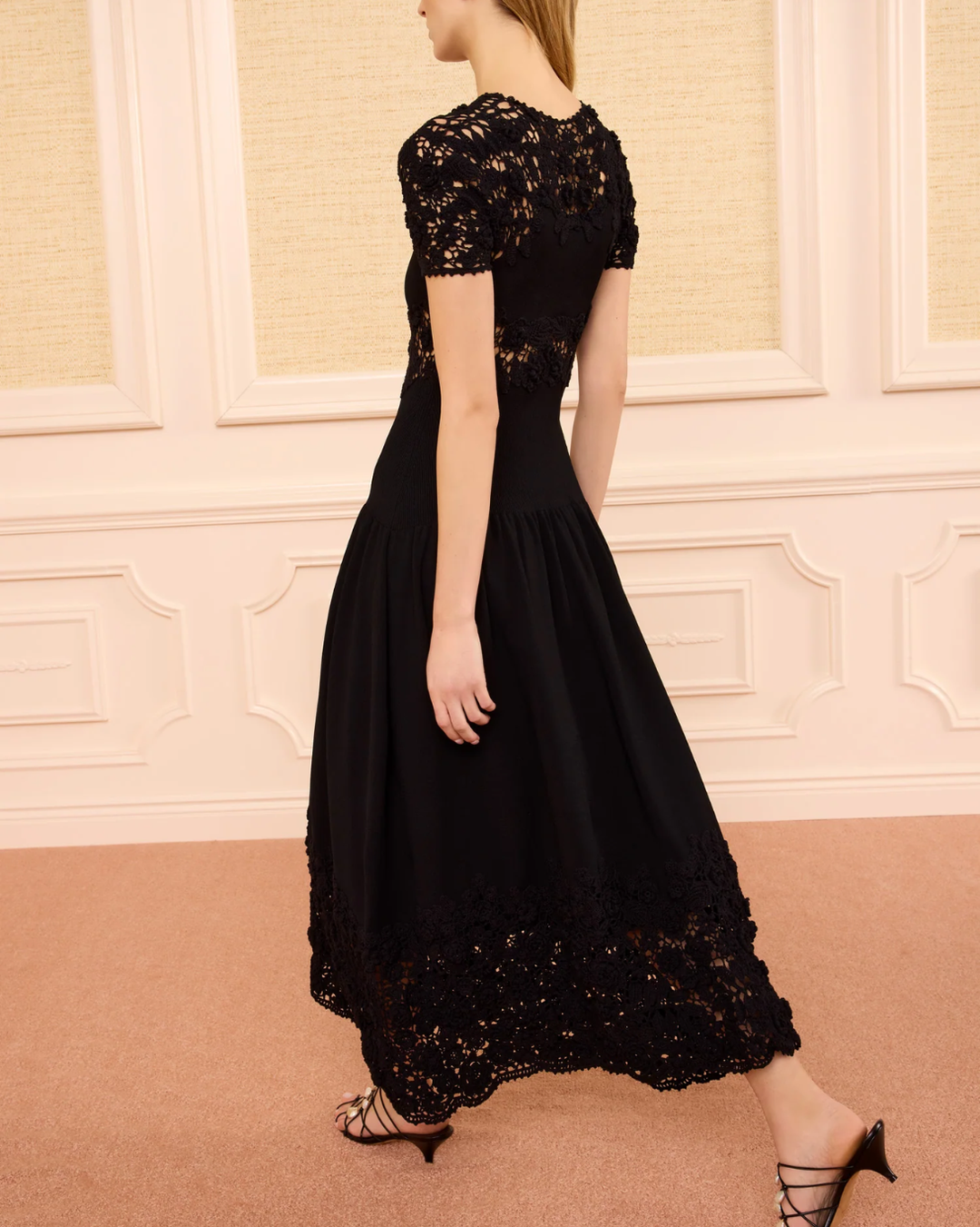 Sabrina SS Crochet Dress