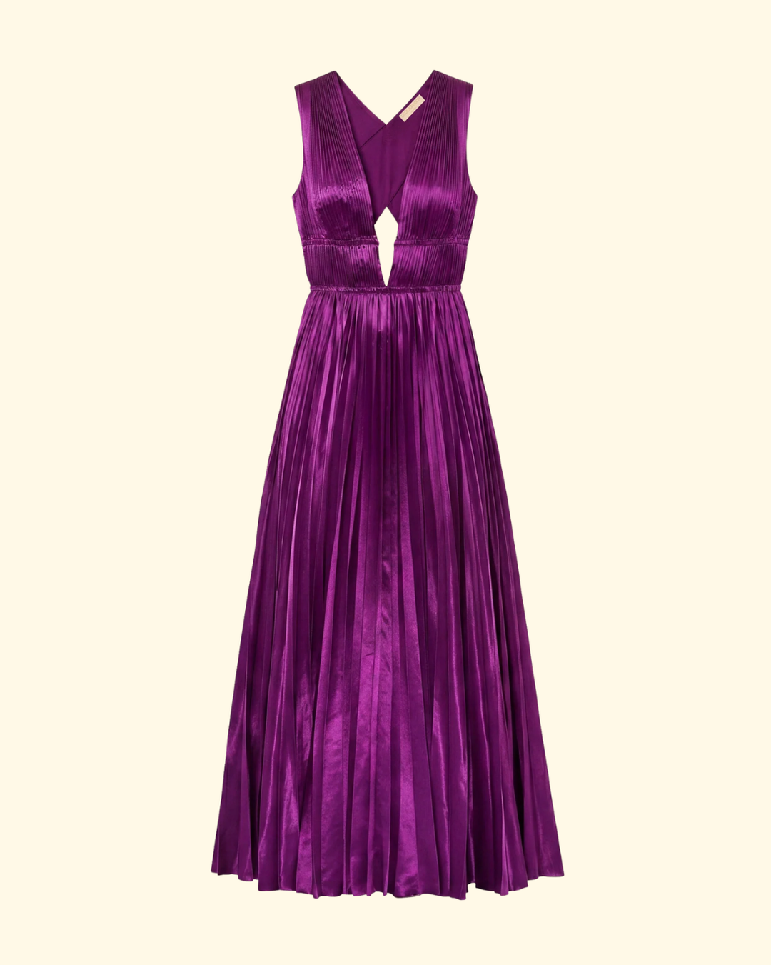 Lena SL Satin Gown | Amaranth
