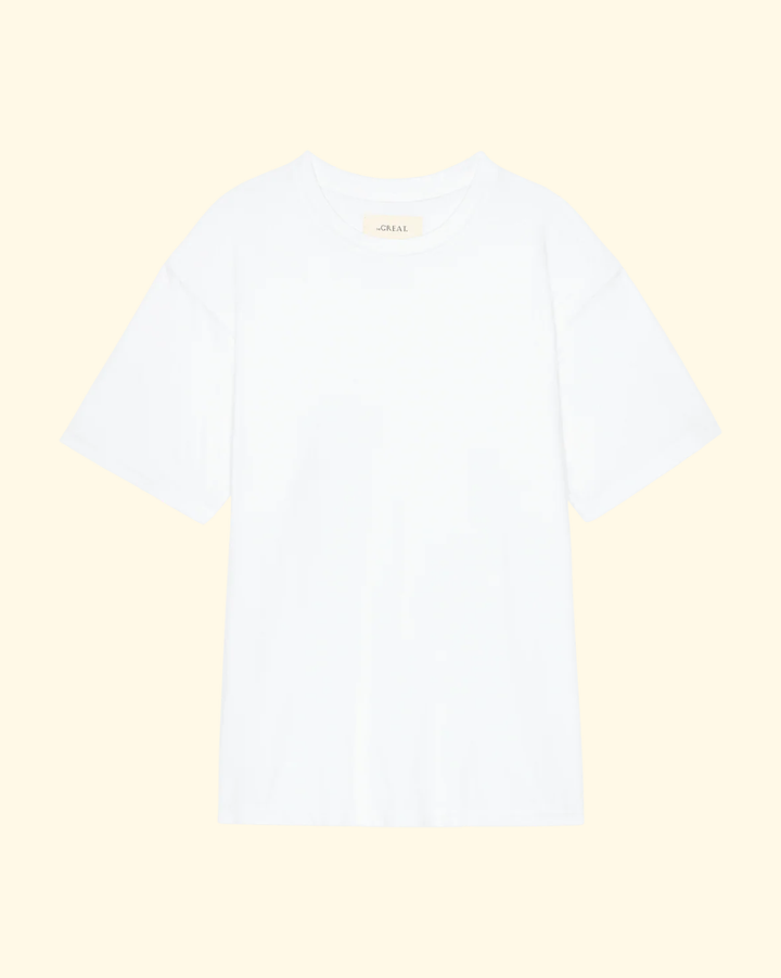 The Slouchy Crew Tee | True White