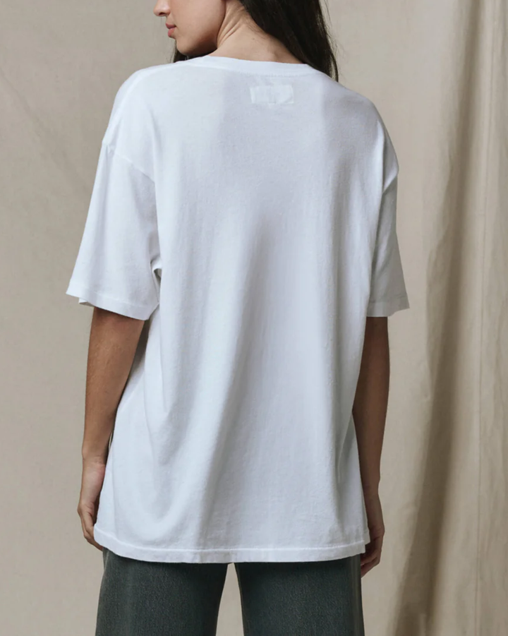 The Slouchy Crew Tee | True White