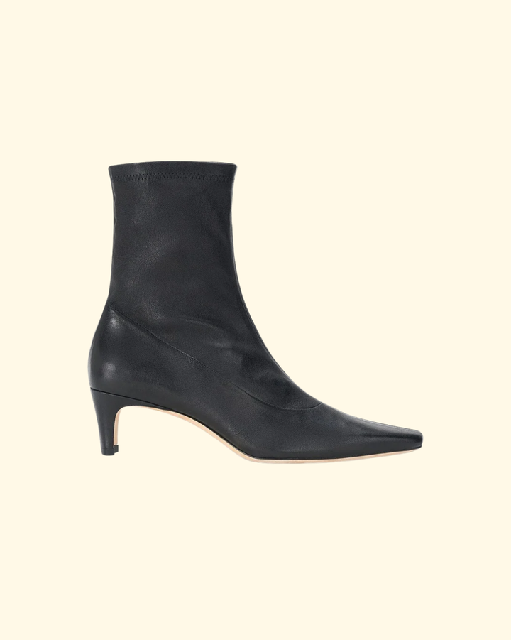 Wally Sock Ankle Boot | Black