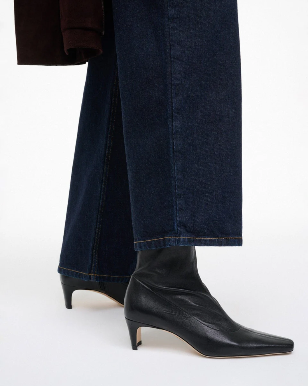 Wally Sock Ankle Boot | Black