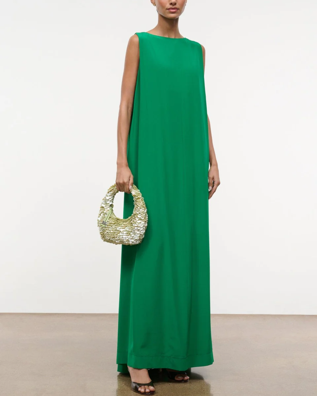 Dalia Silk Dress | Kelly