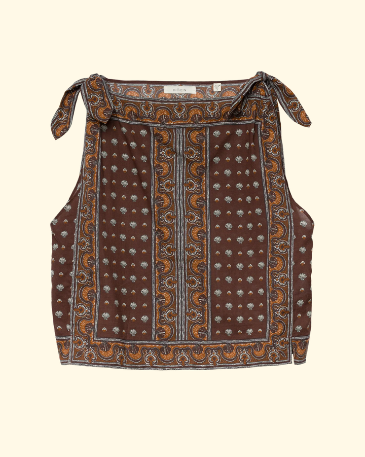 Amalia Top | Terre Foulard De La Mer