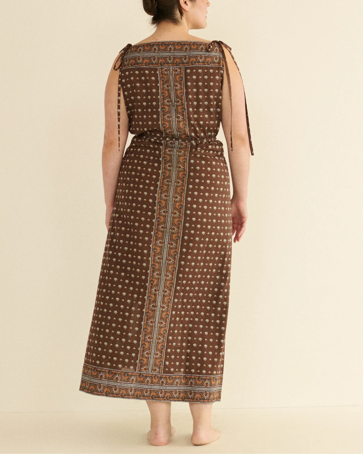 Amarante Dress | Terre Foulard De La Mer