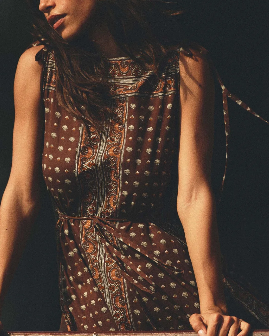 Amarante Dress | Terre Foulard De La Mer