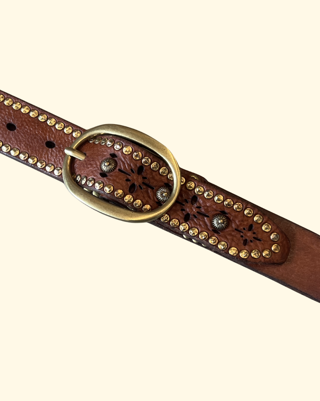 Cintura H4 Stella Belt | Cognac