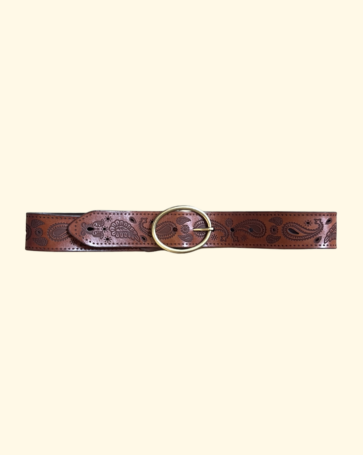 Cintura H5 Cashmere Belt | Cognac