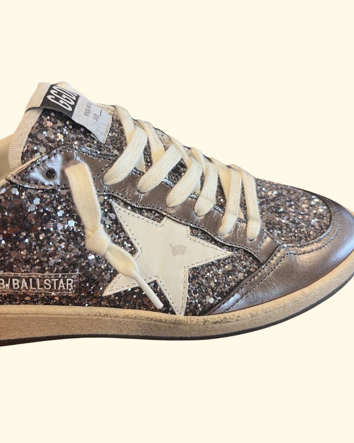Ballstar Glitter w/ Lamination | Grey/Purple/White