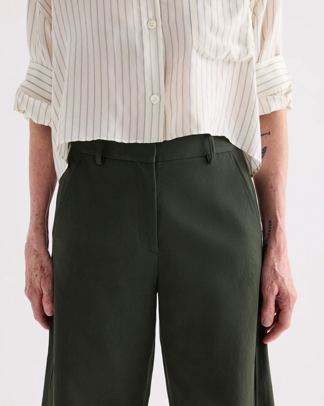 Slouchy BF Trouser | Rosin