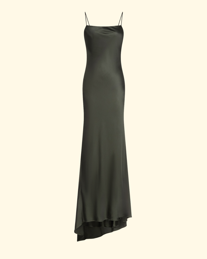 Scoop Back Slip Dress | Rosin