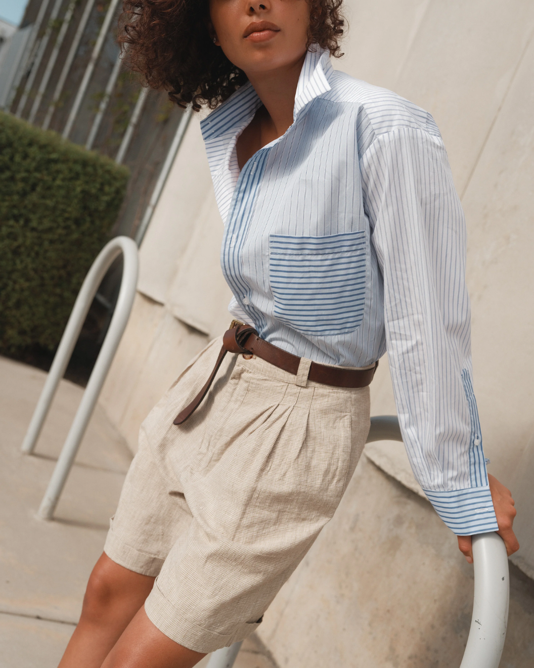 The Mens Shirt | Stripe Scrappy