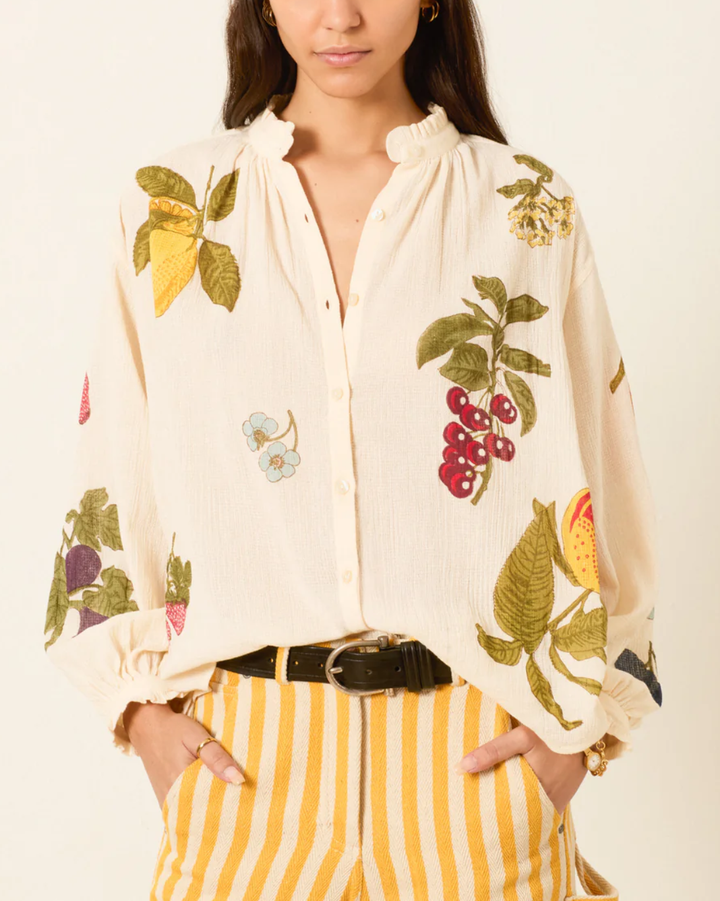 Poet Nine Fruit Blouse | Off-White