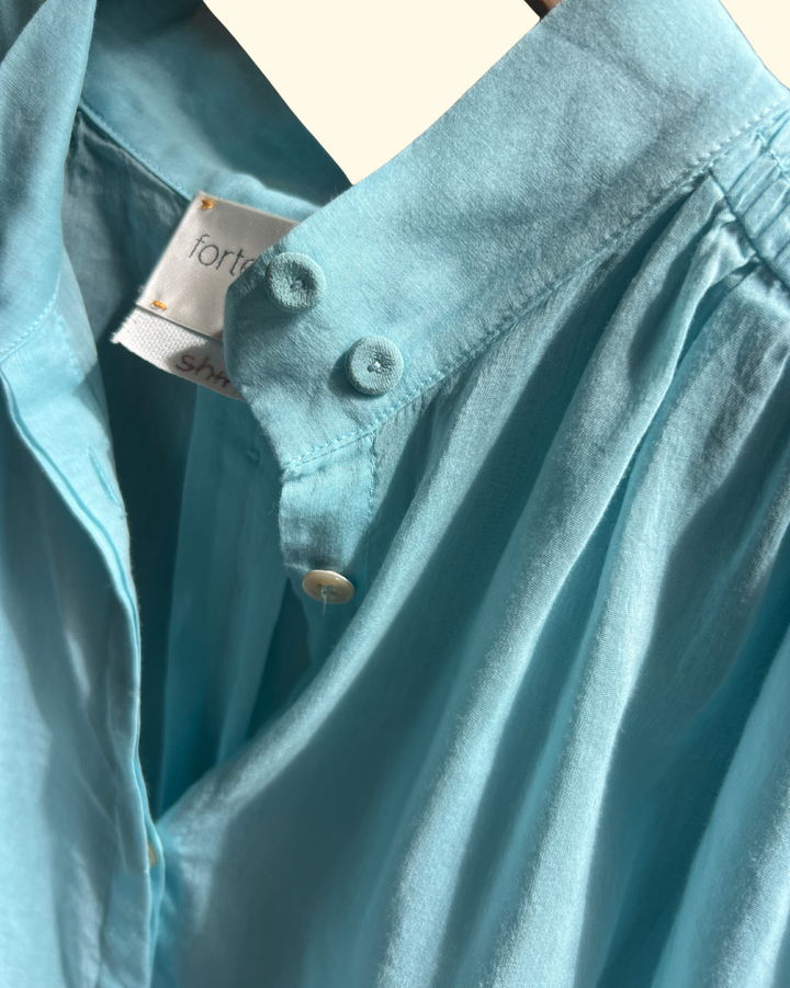 Voile Shirt | Azure