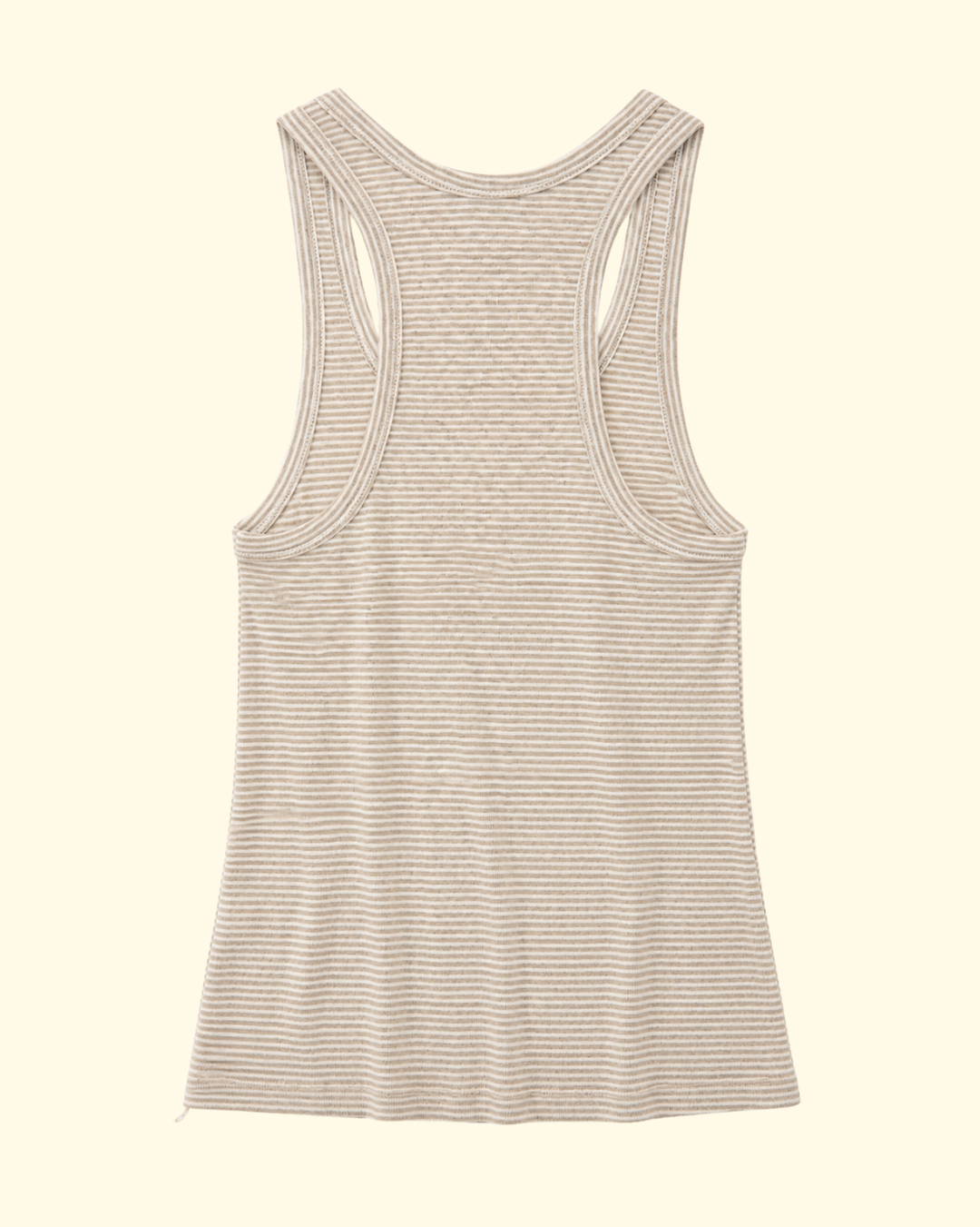 Thea Tank | Ecru/Peach