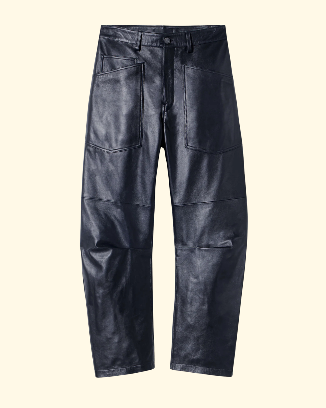 Shon Leather Pant | Midnight