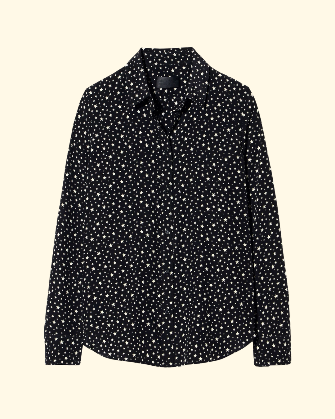 Gaia Slim Shirt | Black Ivory Star