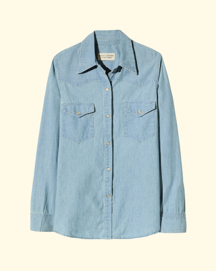 Travis Chambray Shirt | Indigo