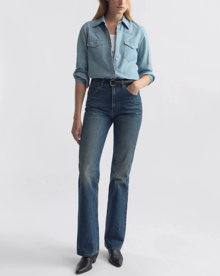 Travis Chambray Shirt | Indigo