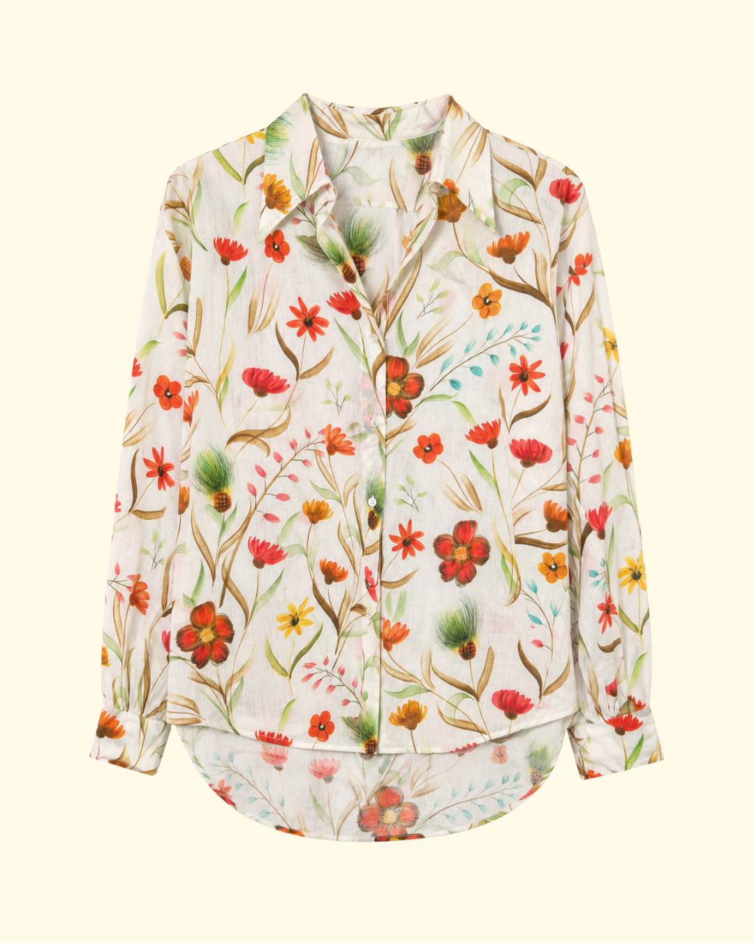 Brooks Top | Aquarelle Ecru