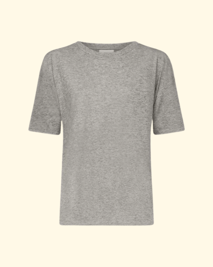 Ezra Classic Fit T-Shirt | Anthracite Melange